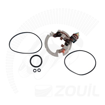 Suporte e Escovas YS250 Fazer [06-11] / XTZ250 Lander [07-12] / XTZ250Z Ténéré [11-12] (Kit Completo com anéis borracha)