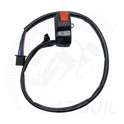 Interruptor de Partida e Emergência XTZ150 Crosser ED [14-17] / XTZ150 Crosser ZA/SA [18-21]