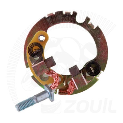 Suporte e Escovas XT225 / TDM225 / TT-R230 (Motor Partida Zouil cód. 3MTB100993)